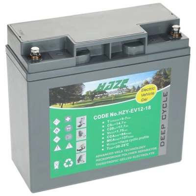 Akumulator HAZE HZY EV 12 - 18 GEL 17,7Ah